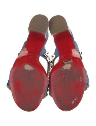 Christian Louboutin Tina Goes Mad Spike Accents Slides