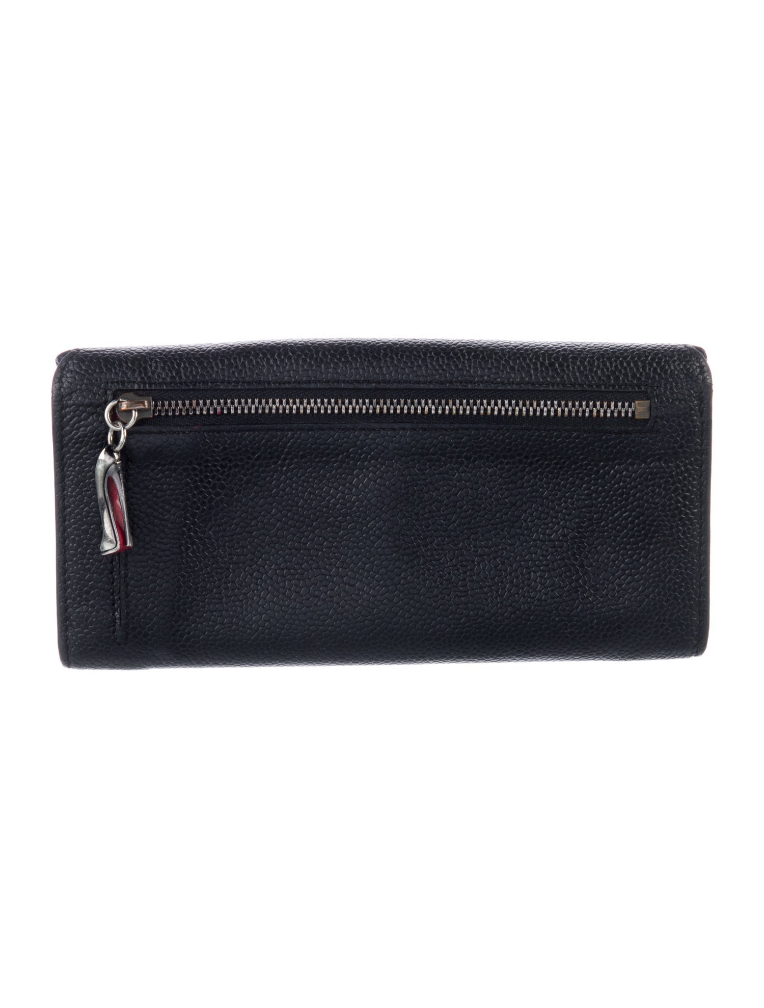 Christian Louboutin Leather Printed Continental Wallet