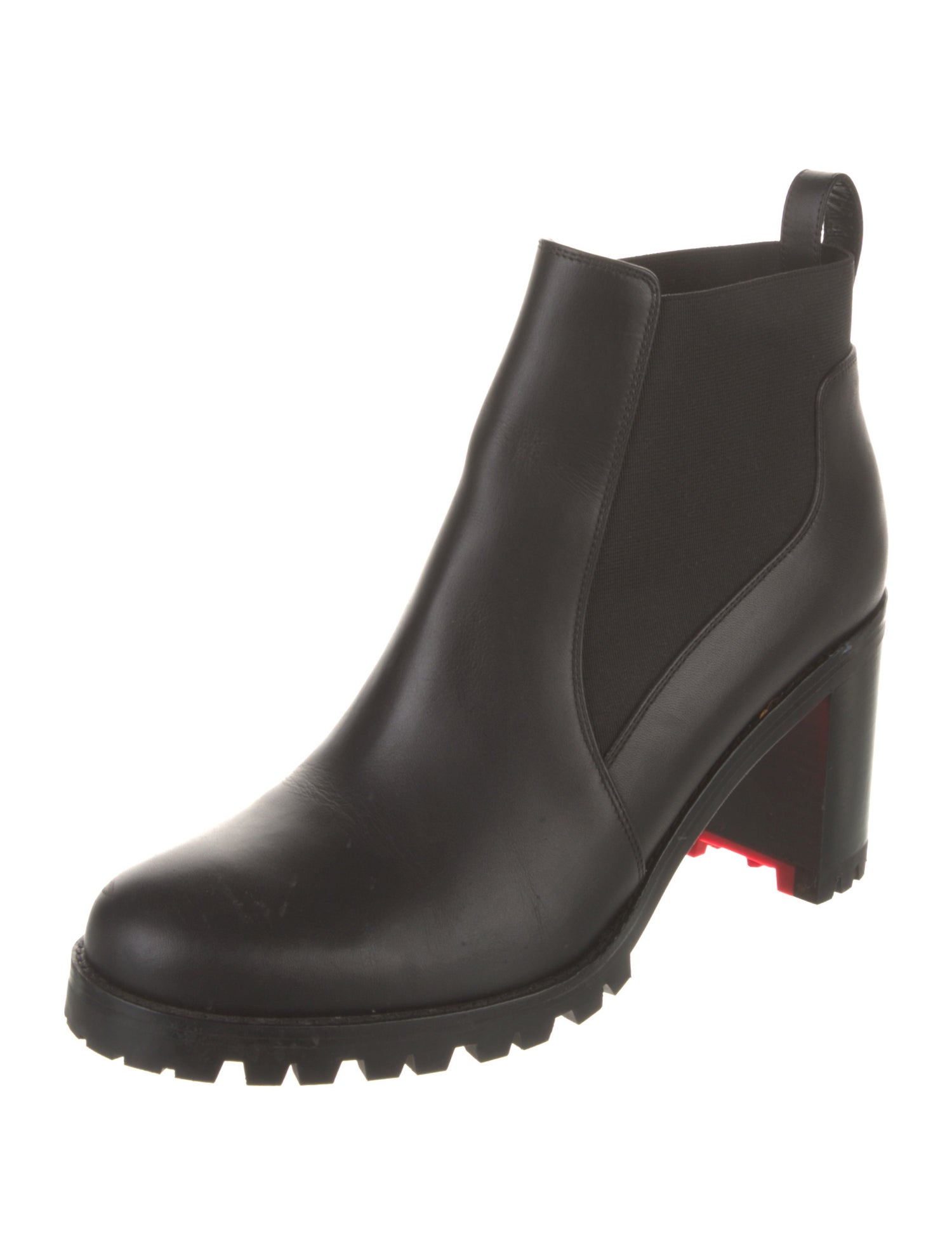 Christian Louboutin Leather Chelsea Boots