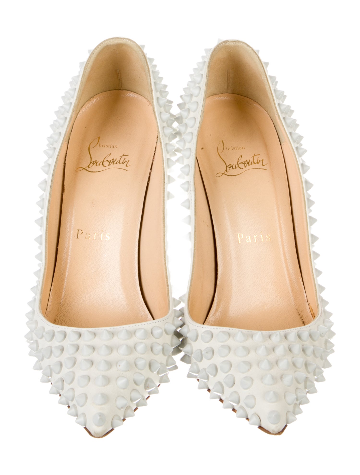 Christian Louboutin Pigalle Spike Accents Pumps