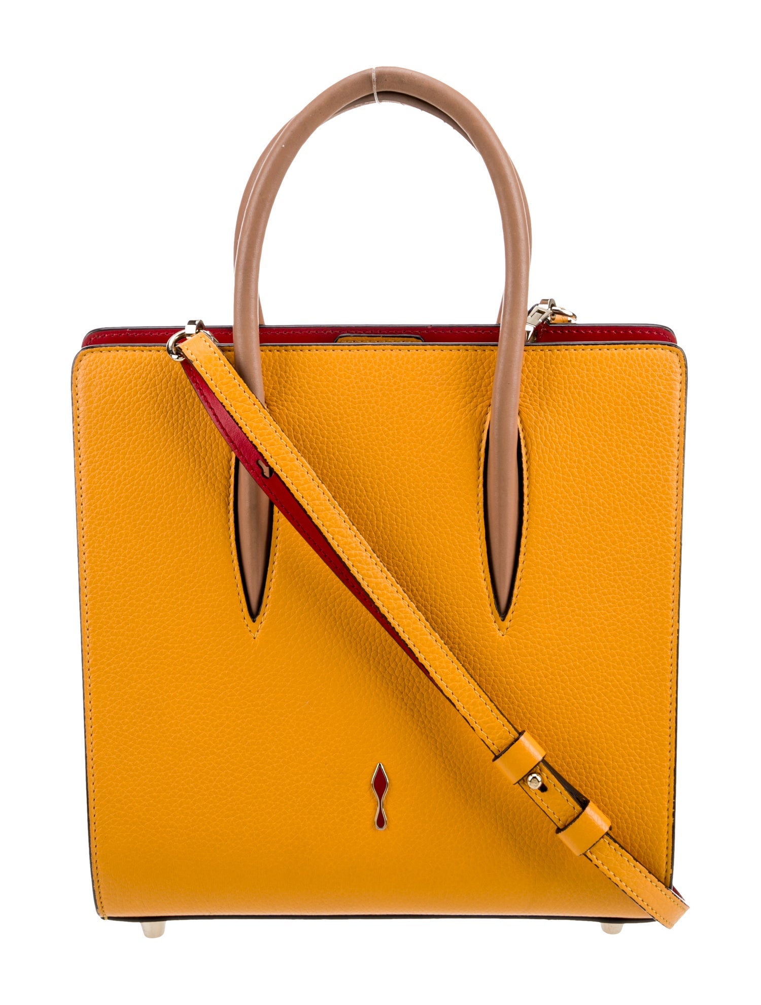 Christian Louboutin Leather Top Handle Bag