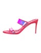 Christian Louboutin PVC Slides