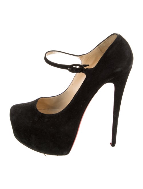 Christian Louboutin Lady Daffodile Suede Pumps