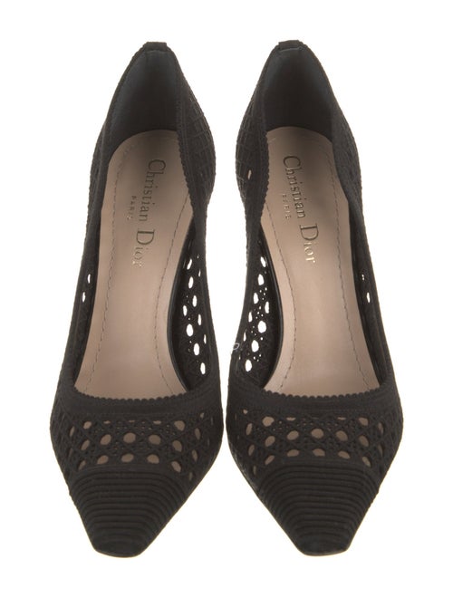 Christian Dior Capture Cannage Pattern Pumps