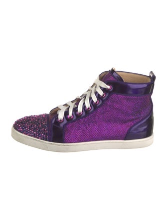 Christian Louboutin Glitter Patterned Sneakers