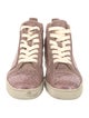 Christian Louboutin Suede Crystal Embellishments Sneakers