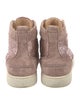 Christian Louboutin Suede Crystal Embellishments Sneakers