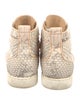 Christian Louboutin Python Animal Print Sneakers