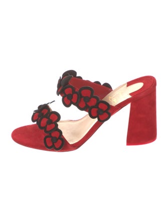 Christian Louboutin Suede Slides