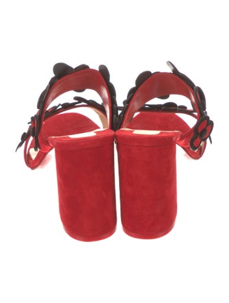 Christian Louboutin Suede Slides