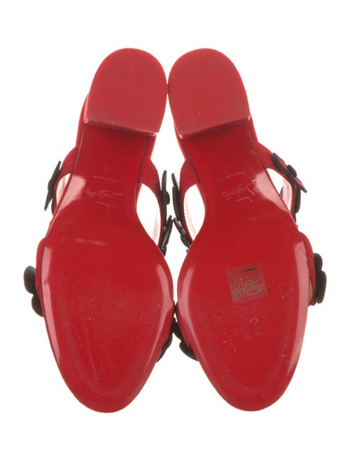 Christian Louboutin Suede Slides