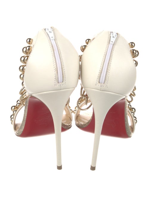 Christian Louboutin Gypsnadal 100 Napa Leather Sandals