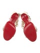 Christian Louboutin Gypsnadal 100 Napa Leather Sandals