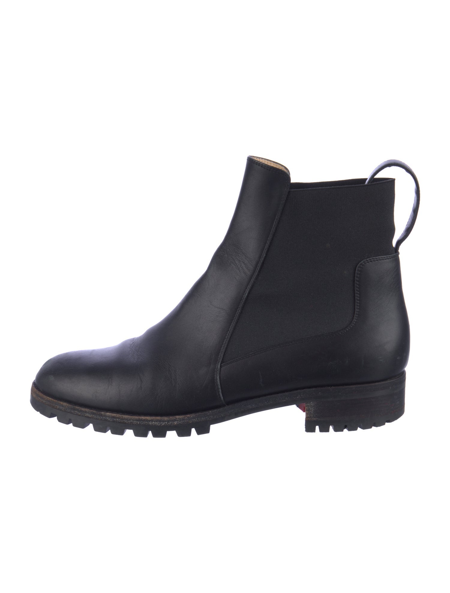 Christian Louboutin Leather Chelsea Boots