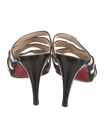 Christian Louboutin Patent Leather Slides