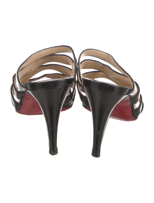 Christian Louboutin Patent Leather Slides