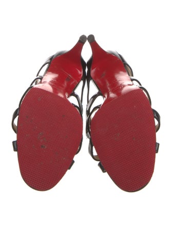 Christian Louboutin Patent Leather Slides