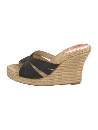 Christian Louboutin Grosgrain Trim Espadrilles
