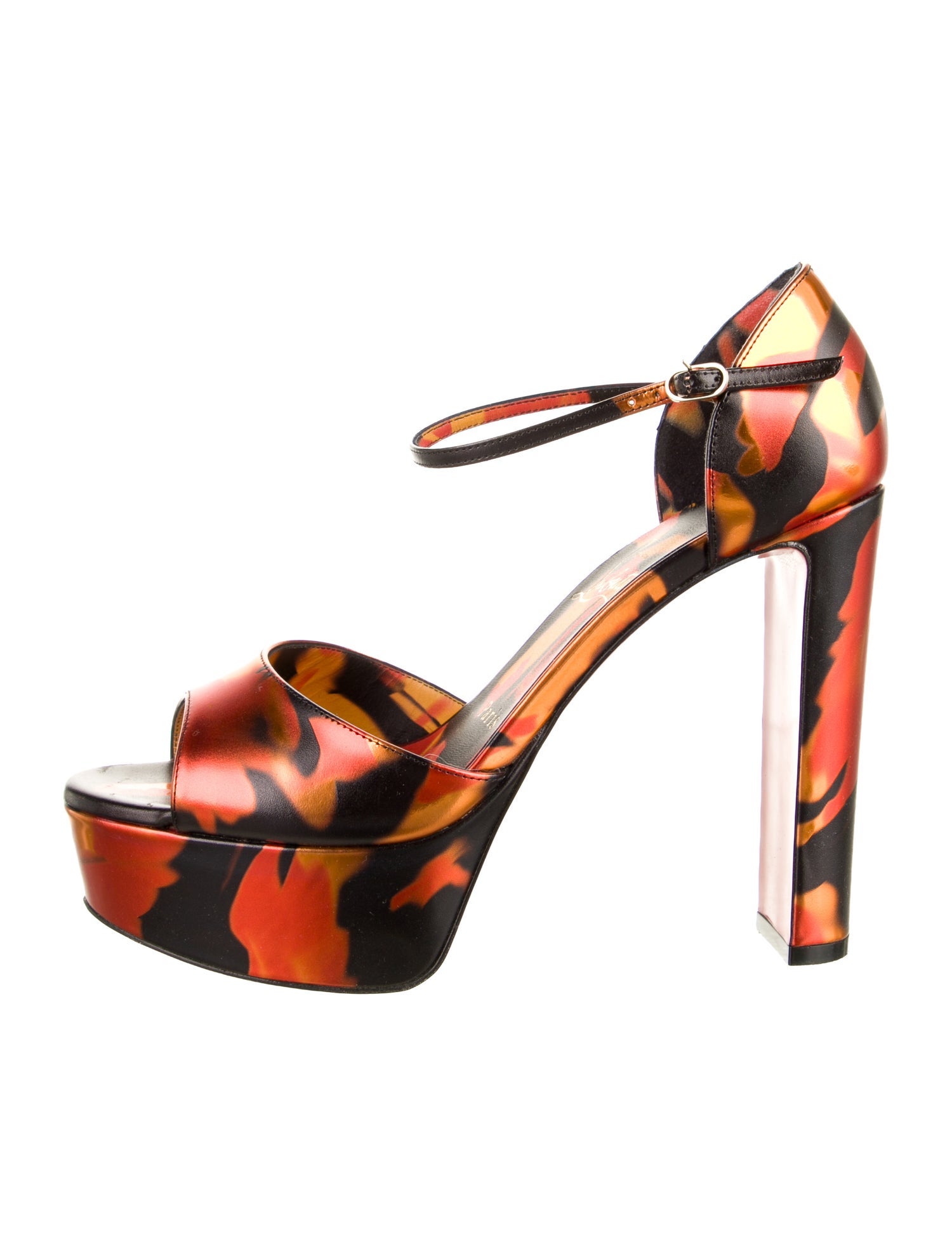 Christian Louboutin Sandaloo Leather D'Orsay Pumps