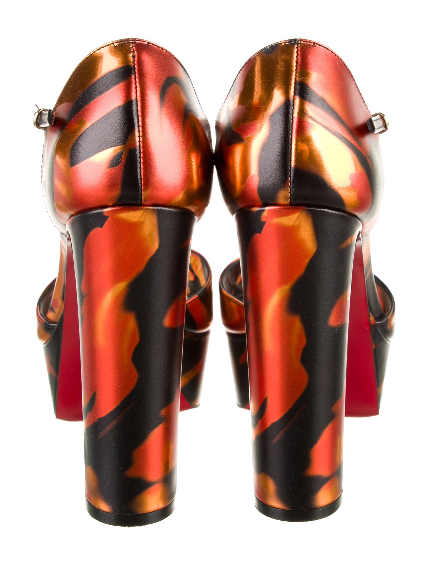 Christian Louboutin Sandaloo Leather D'Orsay Pumps