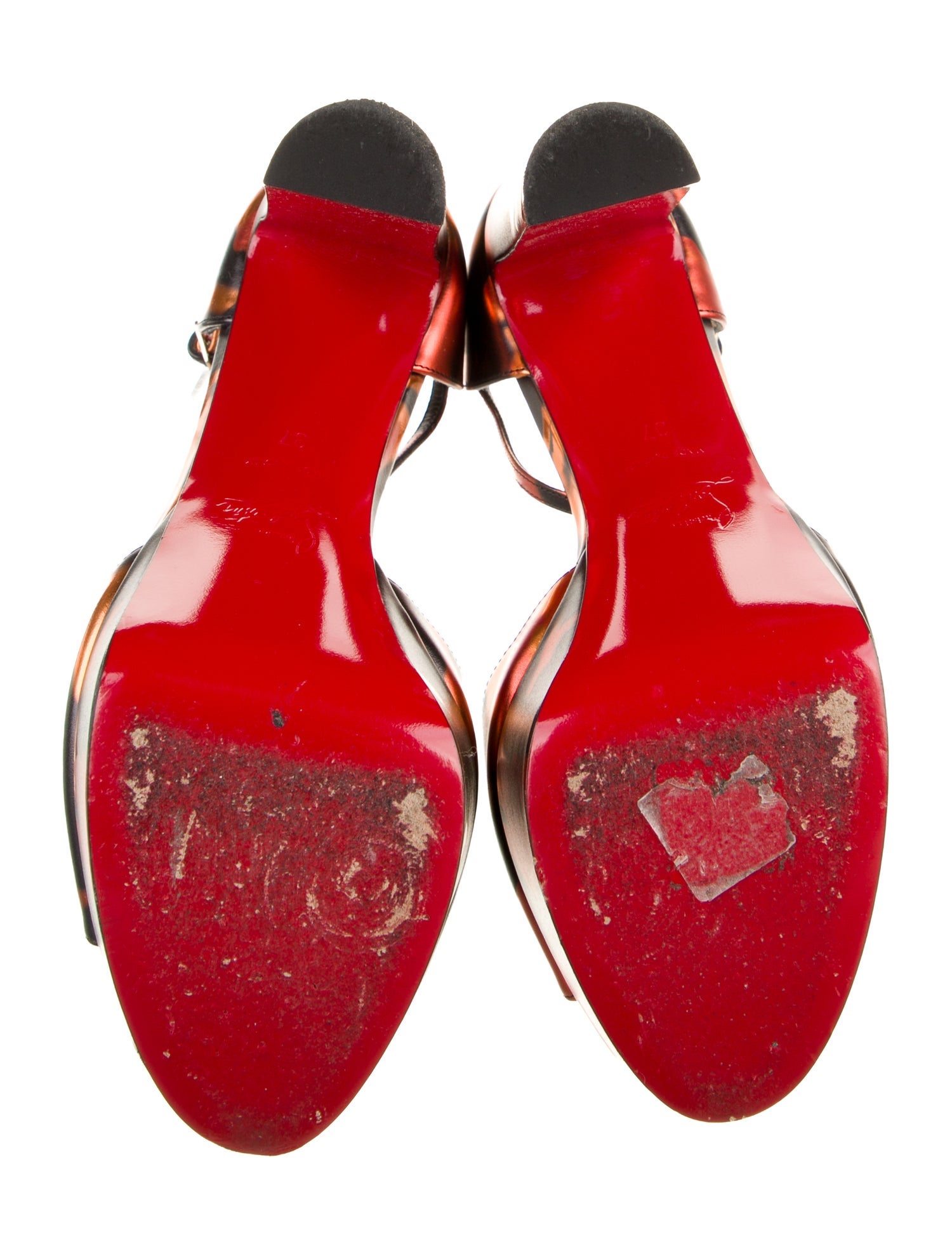 Christian Louboutin Sandaloo Leather D'Orsay Pumps