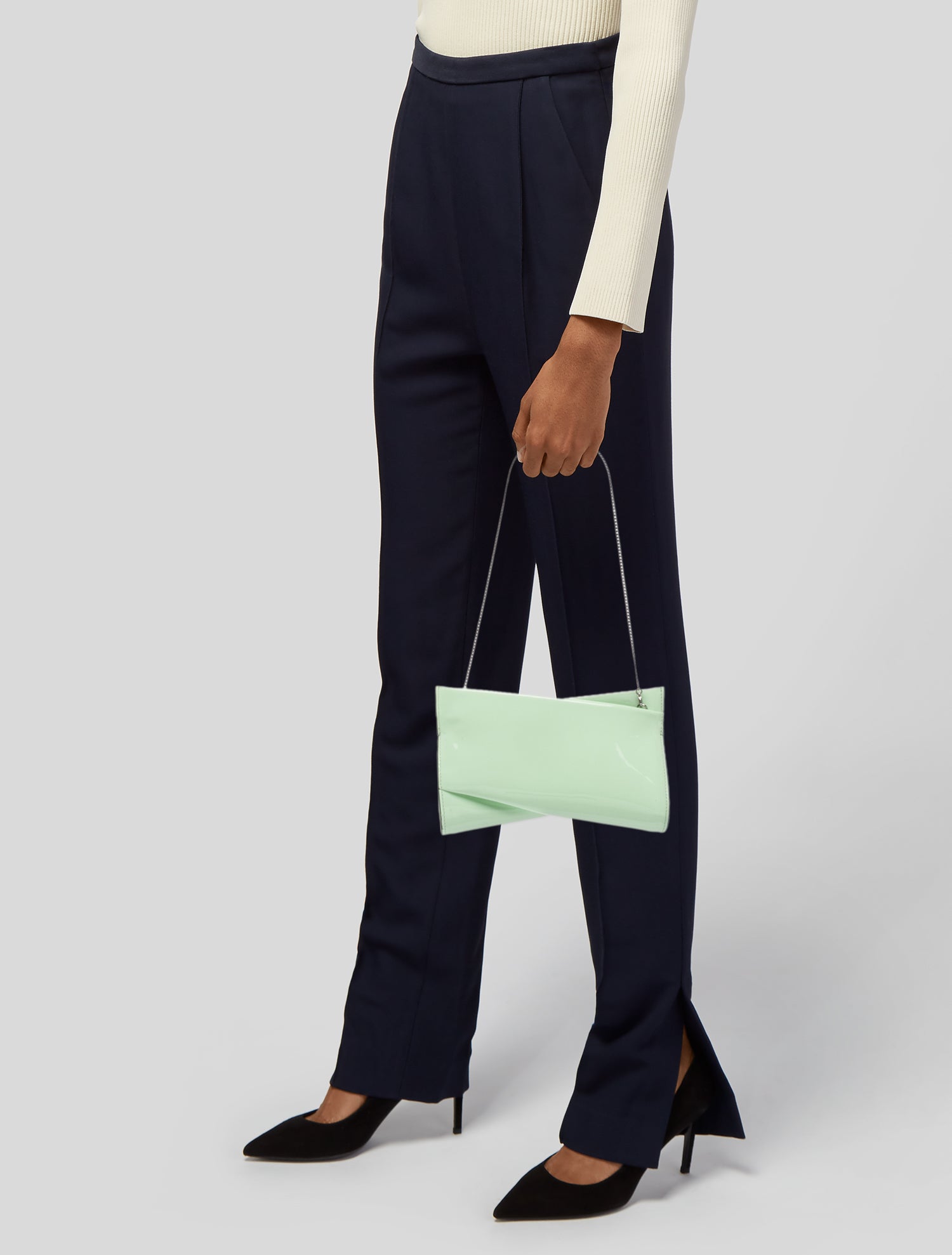 Christian Louboutin Patent Leather Clutch