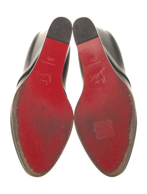 Christian Louboutin Leather Lace-Up Boots