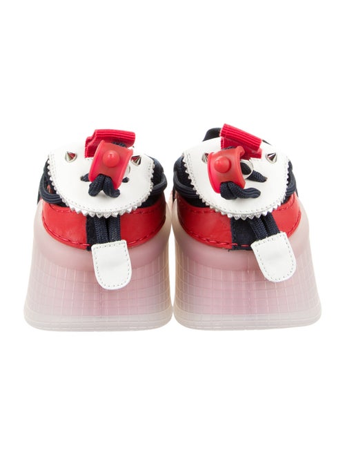 Christian Louboutin Suede Printed Sneakers