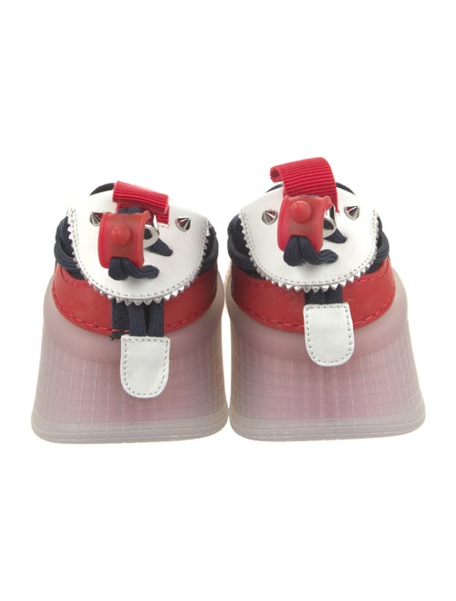 Christian Louboutin Suede Printed Sneakers