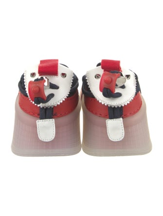 Christian Louboutin Suede Printed Sneakers