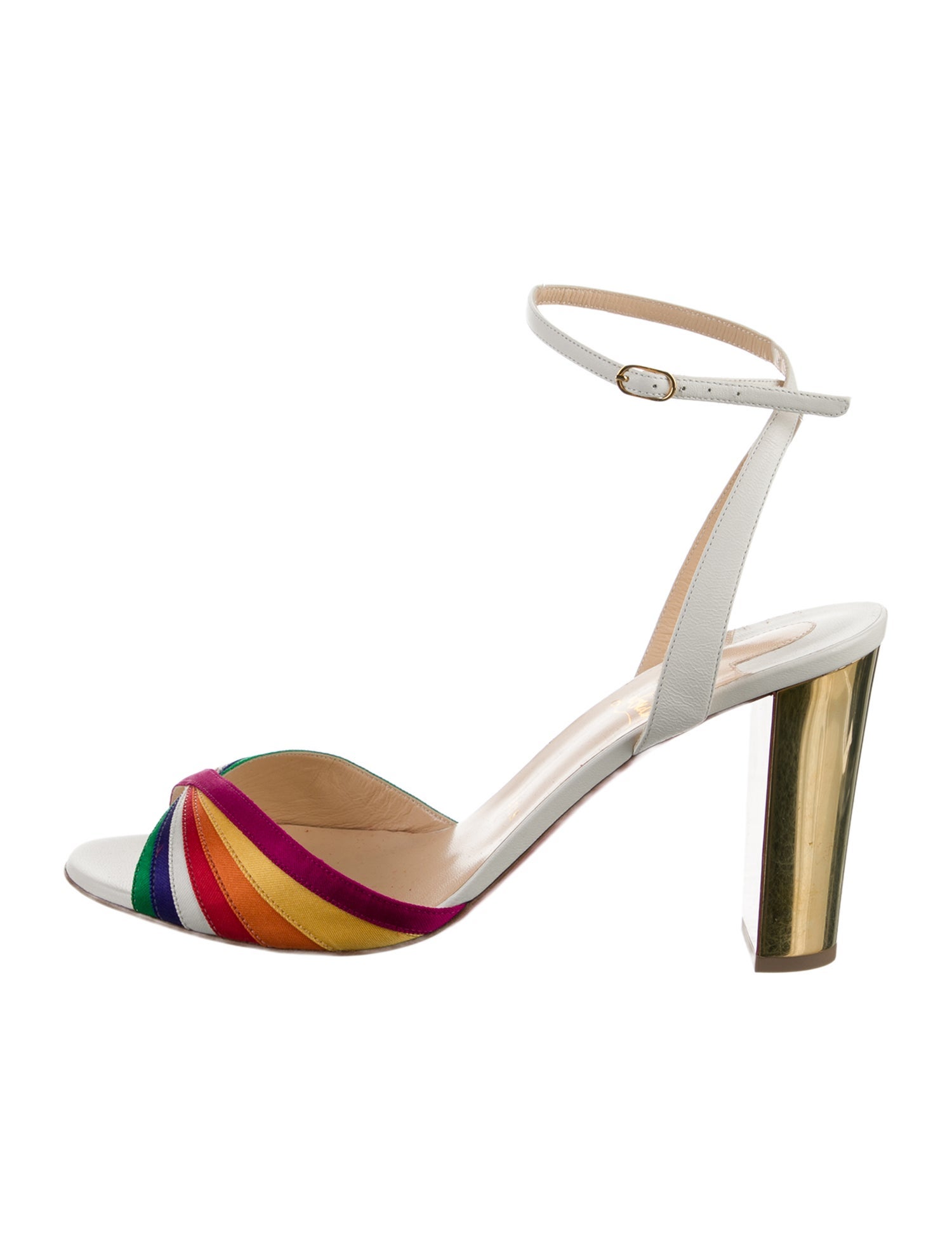 Christian Louboutin Naseebasse Satin Sandals