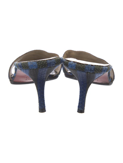 Christian Louboutin Milady Striped Slides