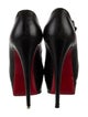 Christian Louboutin Marine 150 Leather Pumps