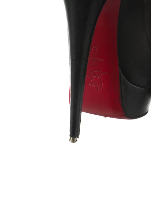 Christian Louboutin Marine 150 Leather Pumps