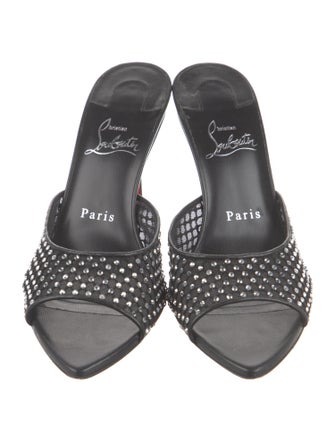 Christian Louboutin Apostropha Mesh Mules