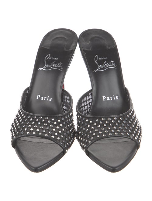 Christian Louboutin Apostropha Mesh Mules