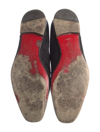 Christian Louboutin Leather Derby Shoes