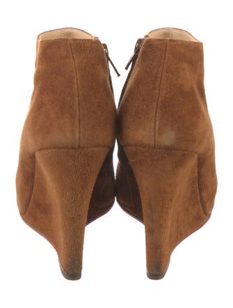 Christian Louboutin Belle Zeppa 100 Suede Boots