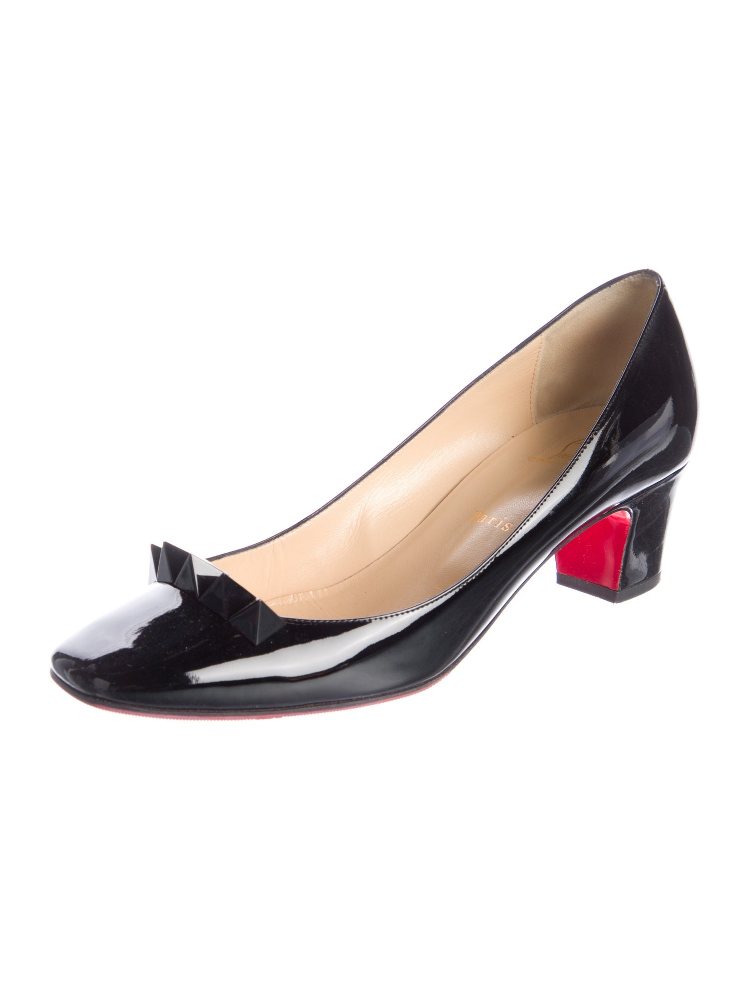 Christian Louboutin Pyramidame Spike Accents Pumps