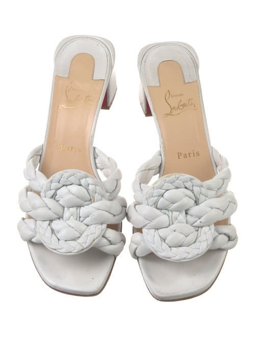 Christian Louboutin Marmela 55 Leather Slides