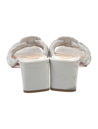 Christian Louboutin Marmela 55 Leather Slides