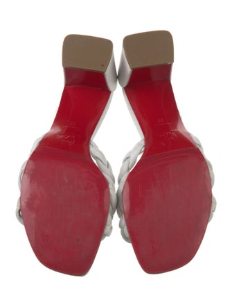 Christian Louboutin Marmela 55 Leather Slides