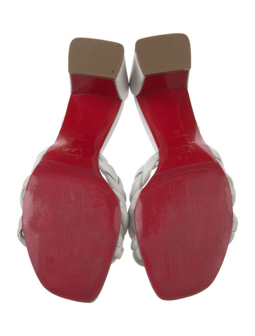 Christian Louboutin Marmela 55 Leather Slides