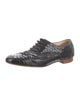 Christian Louboutin Snakeskin Animal Print Oxfords