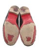 Christian Louboutin Snakeskin Animal Print Oxfords