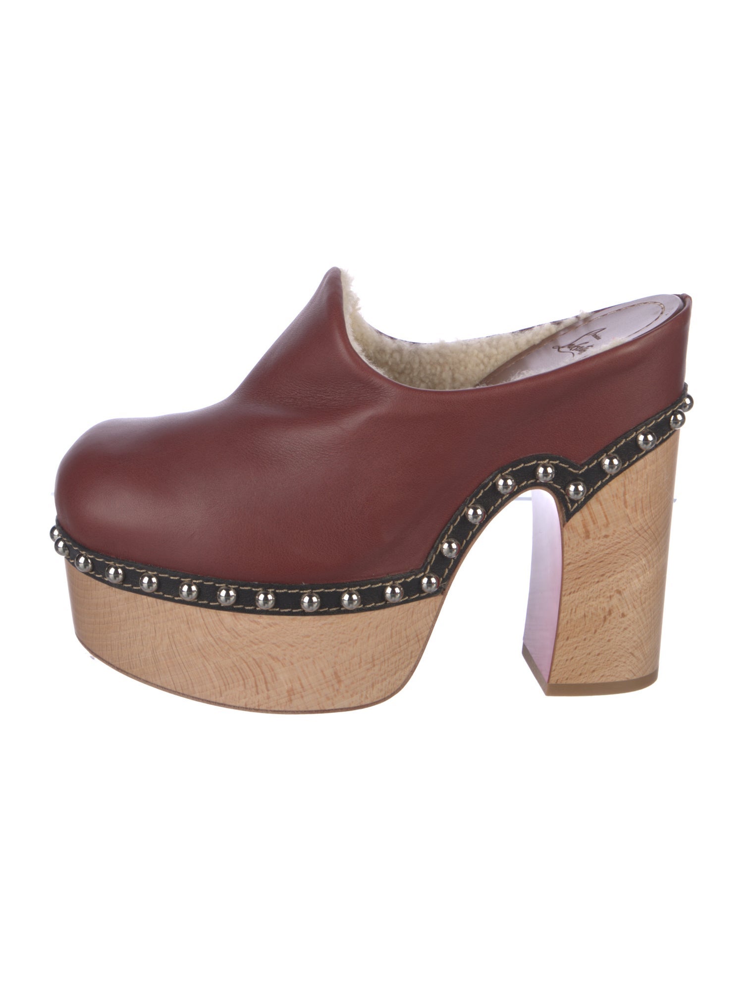 Christian Louboutin Joan Leather Mules