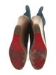 Christian Louboutin Suede Colorblock Pattern Boots