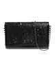 Christian Louboutin Leather CHRISTIAN LOUBOUTIN Sequin Paloma Crossbody Bag/clutch