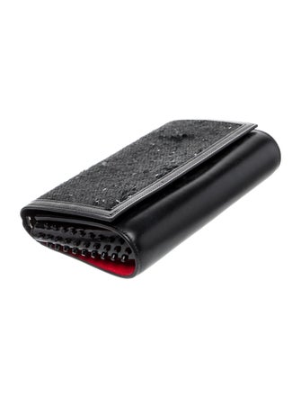 Christian Louboutin Leather CHRISTIAN LOUBOUTIN Sequin Paloma Crossbody Bag/clutch