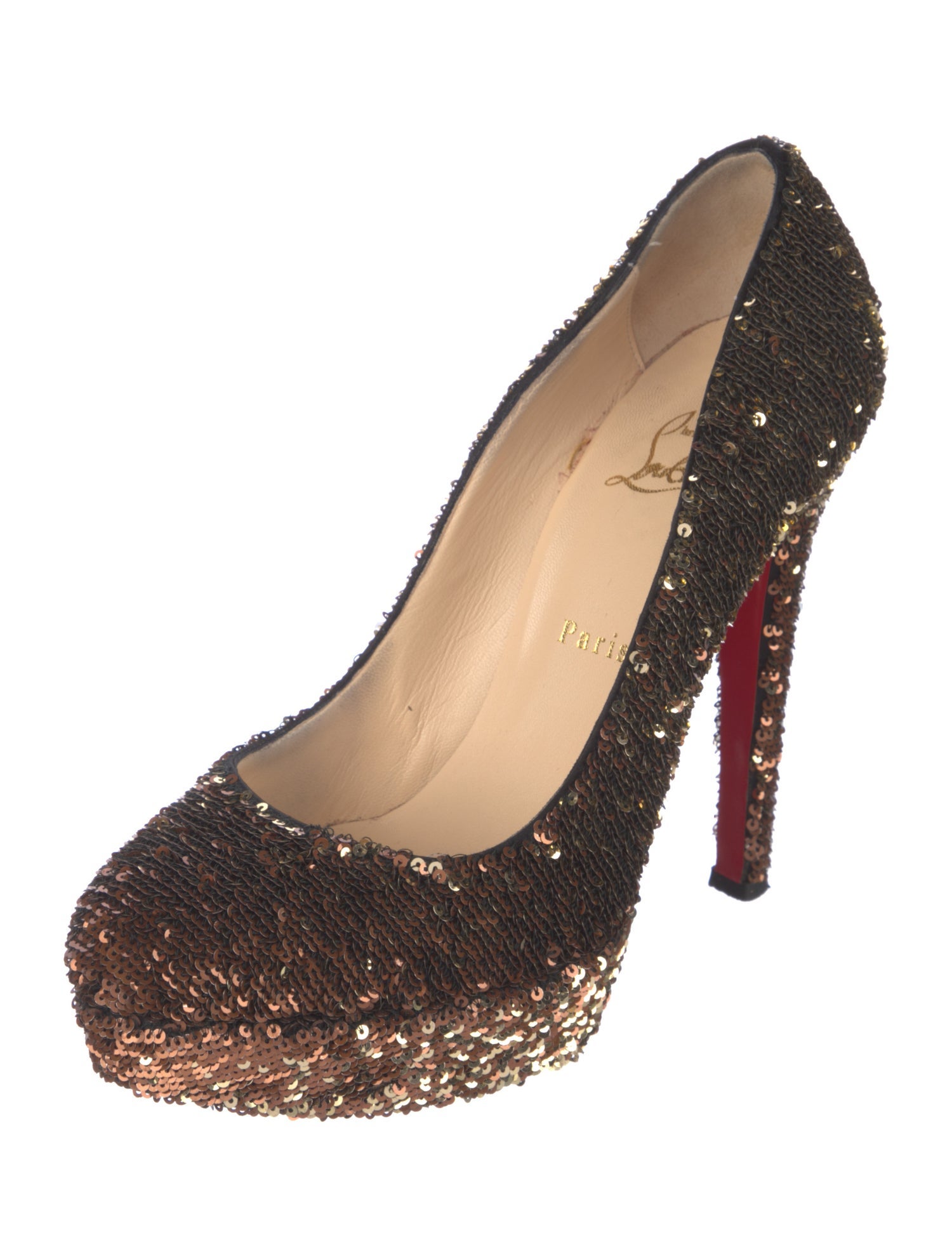 Christian Louboutin Sequins Sequin Embellishments Pumps
